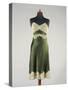 Silk Satin Underdress with Lace Inserts, 1930s-1940s-null-Stretched Canvas