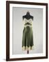 Silk Satin Underdress with Lace Inserts, 1930s-1940s-null-Framed Giclee Print