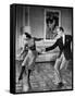 Silk Stockings, (aka La Belle De Moscou Silk Stockings), Cyd Charisse, Fred Astaire, 1957-null-Framed Stretched Canvas