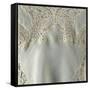 Silk Teddy or Bodysuit with Lace Inserts, Detail-null-Framed Stretched Canvas