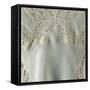 Silk Teddy or Bodysuit with Lace Inserts, Detail-null-Framed Stretched Canvas