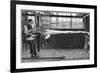 Silk Weaver, Bethnal Green, East London, 1893-null-Framed Giclee Print