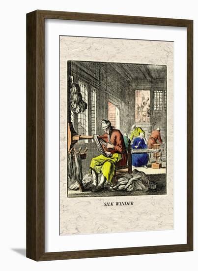 Silk Winder-null-Framed Art Print