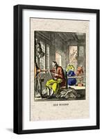 Silk Winder-null-Framed Art Print