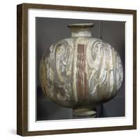 Silkworm-Cocoon Shaped Flask-null-Framed Giclee Print