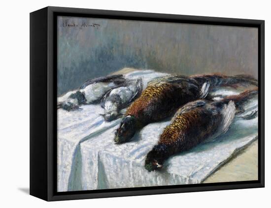 Sill Life, 1879-Claude Monet-Framed Stretched Canvas