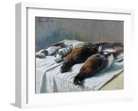 Sill Life, 1879-Claude Monet-Framed Giclee Print