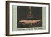 Sill's Drive-In at Night, Roadside Retro-null-Framed Art Print