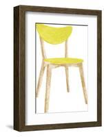 Silla Amarilla-Kristine Hegre-Framed Giclee Print