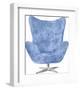 Silla Azul-Kristine Hegre-Framed Giclee Print