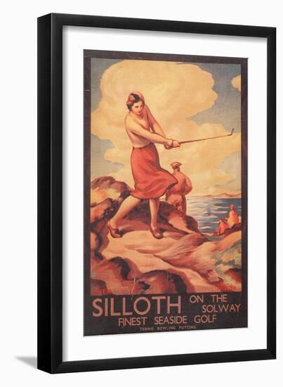 Silloth on the Solway, Advertisement for L.N.E.R., 1932-G. Stanislaus Brien-Framed Giclee Print