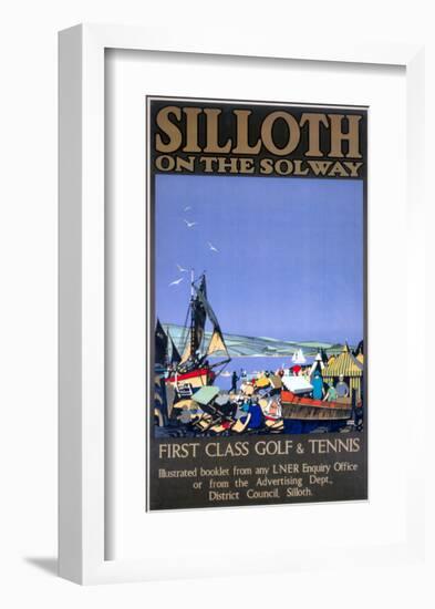 Silloth on the Solway-null-Framed Art Print