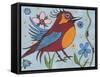 Silly Bird-Sartoris ART-Framed Stretched Canvas