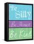 Silly Honest Kind-Lauren Gibbons-Framed Stretched Canvas