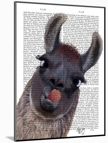 Silly Llama-Fab Funky-Mounted Art Print