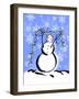 Silly Snowmen I-Nicholas Biscardi-Framed Art Print