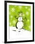 Silly Snowmen IV-Nicholas Biscardi-Framed Art Print