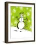 Silly Snowmen IV-Nicholas Biscardi-Framed Art Print