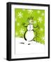 Silly Snowmen IV-Nicholas Biscardi-Framed Art Print