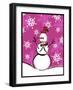 Silly Snowmen IX-Nicholas Biscardi-Framed Art Print