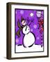 Silly Snowmen VII-Nicholas Biscardi-Framed Art Print