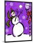 Silly Snowmen VII-Nicholas Biscardi-Mounted Art Print