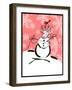 Silly Snowmen XI-Nicholas Biscardi-Framed Art Print