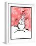 Silly Snowmen XI-Nicholas Biscardi-Framed Art Print
