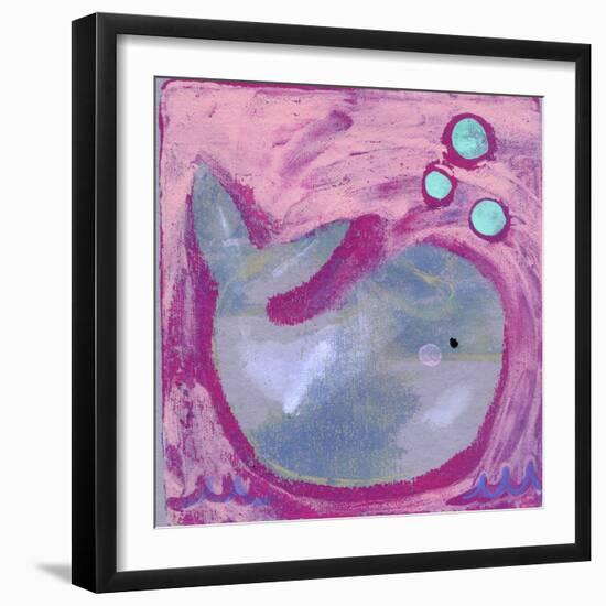 Silly Whale-Wyanne-Framed Premium Giclee Print