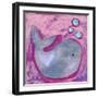 Silly Whale-Wyanne-Framed Premium Giclee Print