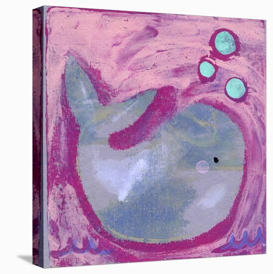 Silly Whale-Wyanne-Stretched Canvas