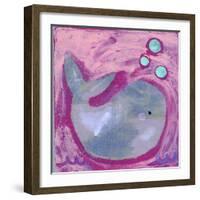 Silly Whale-Wyanne-Framed Giclee Print