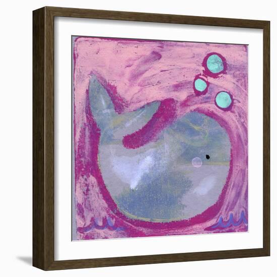 Silly Whale-Wyanne-Framed Giclee Print