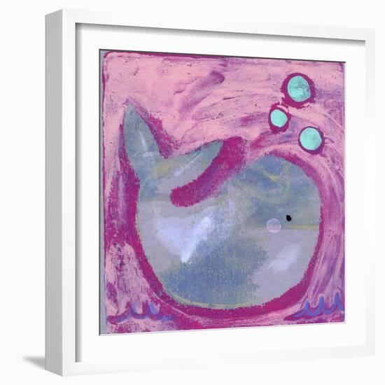 Silly Whale-Wyanne-Framed Giclee Print