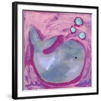 Silly Whale-Wyanne-Framed Premium Giclee Print