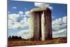 Silo On Golf Course Upstate NY-null-Mounted Photo