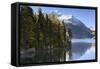 Silsersee in the Oberengadin, Switzerland, Canton of Grisons-Marco Isler-Framed Stretched Canvas