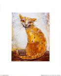 Cat-Silvana Crefcoeur-Art Print