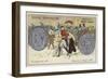 Silver 5 Franc Piece, 1855-null-Framed Giclee Print