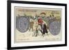 Silver 5 Franc Piece, 1855-null-Framed Giclee Print