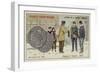 Silver 5 Franc Piece, 1870-null-Framed Giclee Print