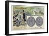 Silver 5 Franc Piece of Louis Philippe, 1840-null-Framed Giclee Print