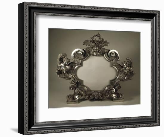 Silver Altar Card Frame for the Main Altar-Georg Dionysius Ehret-Framed Giclee Print