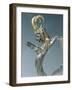 Silver Amphora Handle with Gold Detail-null-Framed Giclee Print
