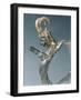 Silver Amphora Handle with Gold Detail-null-Framed Giclee Print