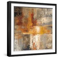 Silver and Amber Crop-Silvia Vassileva-Framed Art Print