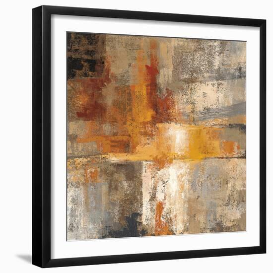 Silver and Amber Crop-Silvia Vassileva-Framed Art Print