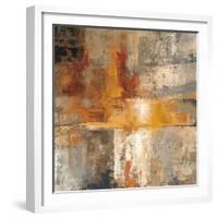 Silver and Amber Crop-Silvia Vassileva-Framed Art Print