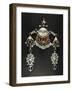 Silver and Coral Female Hair Ornament, Morocco, 19th-20th Century-null-Framed Giclee Print