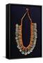 Silver and Coral Necklace, Algeria-null-Framed Stretched Canvas